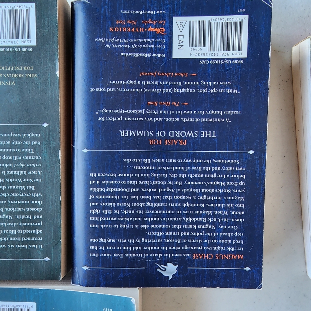 3 Rick Riordan books - Picture 3 of 5